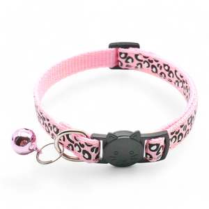 Leopard Print Breakaway Safety Cat & Kitten Collar