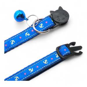 Anchor Breakaway Safety Cat & Kitten Collar