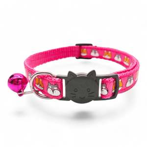 Cat Kitten Collars: Cat Face Breakaway Safety Cat & Kitten Collar