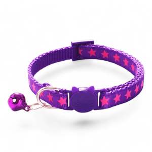 Cat Kitten Collars: Star Breakaway Safety Cat & Kitten Collar