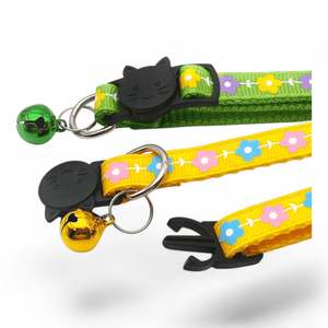 Cat Kitten Collars: Flower Breakaway Safety Cat & Kitten Collar