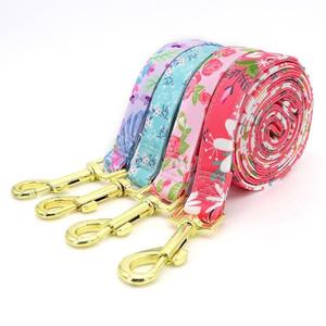 Dog Leads: Flower Design Dog Lead