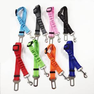 Dog Leads: Reflective Elastic Dog Car Seat Belt