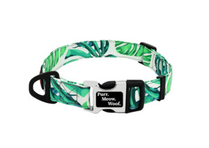 Dog Collars: Monstera Dog Collar