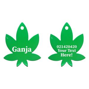 Custom Text Mary Jane Dog ID Pet Tag