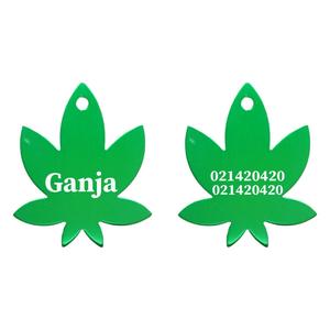 Name Front & 2 Numbers Back Mary Jane Dog ID Pet Tag