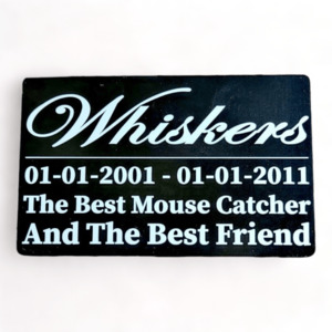 Pet Memorials: Pet Memorial Plaque | Aluminum
