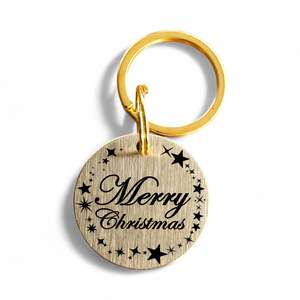 Merry Christmas | Bespoke Brass | Pet ID Tag - Xmas Limited Edition