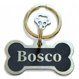 Luxe Bespoke Brass Bone: LUXE | Bespoke Brass | Bone Dog ID Pet Tag