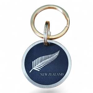 Luxe Bespoke Brass Nz Fern: LUXE | Bespoke Brass | NZ Fern Cat & Dog ID Pet Tag