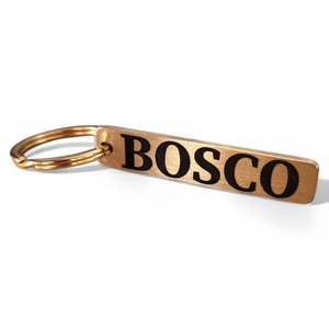 Minimalist | Bespoke Brass | Dog Pet ID Tag