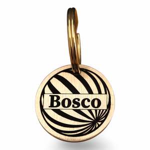 The Hard Candy Bespoke Brass: The Hard Candy | Bespoke Brass | Cat & Dog Pet ID Tag