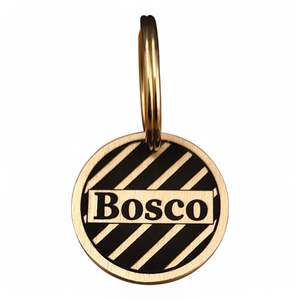 The 45 Degree | Bespoke Brass | Pet ID Tag