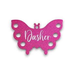 Aluminum Pet Tags: Butterfly | Aluminium | Pet ID Tag