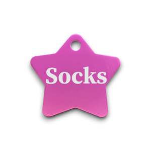 Star | Aluminium | Pet ID Tag