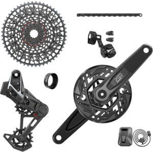 SRAM X0 T-Type Eagle E-MTB 104BCD Transmission AXS Groupset