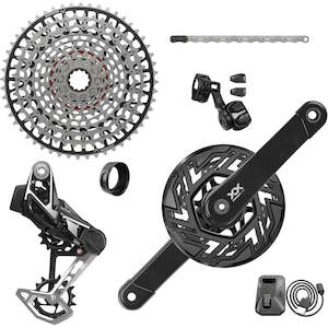 Groupsets: SRAM XX T-Type Eagle E-MTB Bosch Transmission AXS Groupset