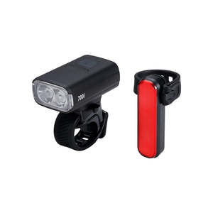 Lights: BBB Nano Strike 700L Front and Signal 80L Rear Combo