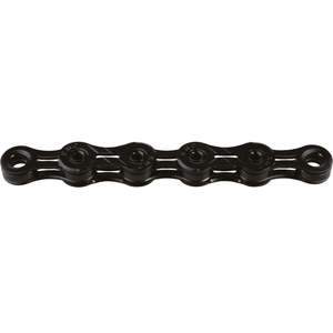 Chains: KMC X11SLDLC 11 Speed 1/2" x 11/128" Black Diamond Like Coating Hollow Chain