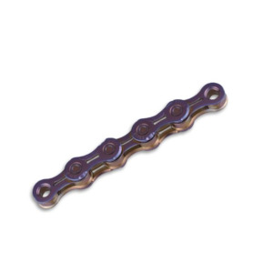 Chains: KMC TT11 1/2" x 11/128" 11 Speed DLC Coating Hollow Chain