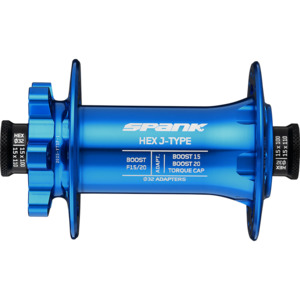 Hubs: Spank Colour Hex J-Type Front Hub