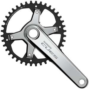 Parts: Shimano Cues FC-U6030-1 Silver Edition Front Crankset