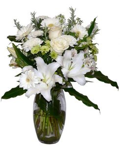 Products: Large Vase of Flowers Putts Green Florist Kerikeri