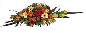 Products: Sympathy Spray Bright Putts Green Florist Kerikeri
