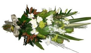 Products: Natural Sympathy Sheath Putts Green Florist Kerikeri