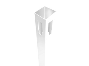 Frontpage: PVC Privacy Fence System: Corner Post 1.8m
