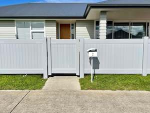 PVC Privacy Fence System: Pedestrian Gate 1.8m x 1.72m