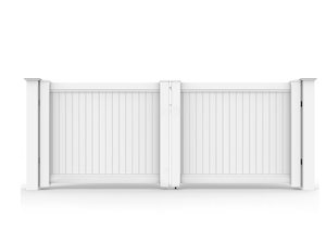 PVC Privacy Fence System: Driveway Swing Gate Kit 1.8M x 3.6m