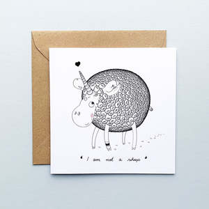 Frontpage: I am not a sheep
