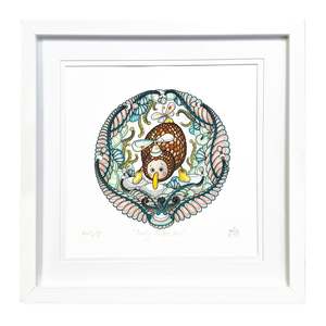 Framed Print: Truly Unique Kiwi