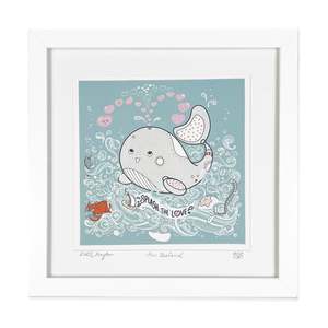 Framed Print: Splash The Love
