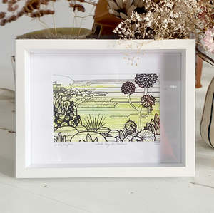 Framed Print: Whale bay