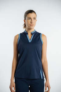 Women’s Sleeveless Polo