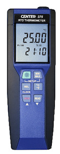 Center 375 RTD  Precision Thermometer 2 D.P.