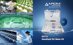 Dissolved Oxygen Meters: Apera SX716 Portable DO Meter Kit