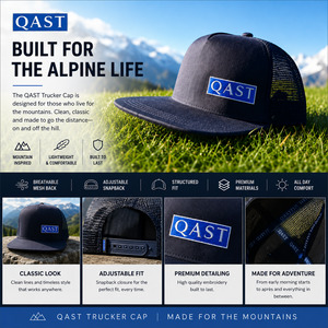 Shop: QAST Trucker Cap