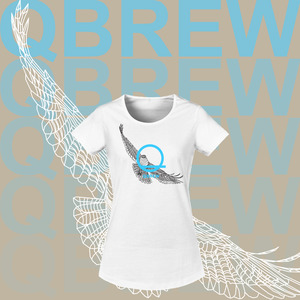 QBrew Snow White Tee