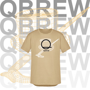 All: QBrew Kauri Khaki Tee