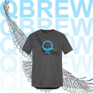 All: QBrew Charcoal Malt Tee
