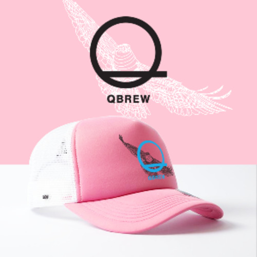 All: QBrew Blush Ale Cap