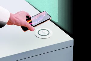 Products: Qi Wireless desktop embedded Fast 15W charger - Qi Wireless Charger