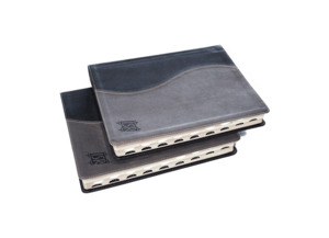 The Scriptures, Duotone Charcoal Large Print