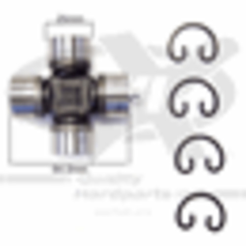 Universal Joint 25mm Greasable