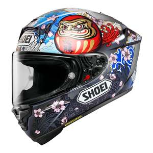 Apparel: Shoei X-SPR Pro Helmet - Marquez Motegi 5 TC1
