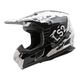 LS2 MX706 COZ Hyde Helmet - Black / White 06