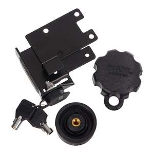 Gun Rack: Zumolock 3XX with Ram Security Knob